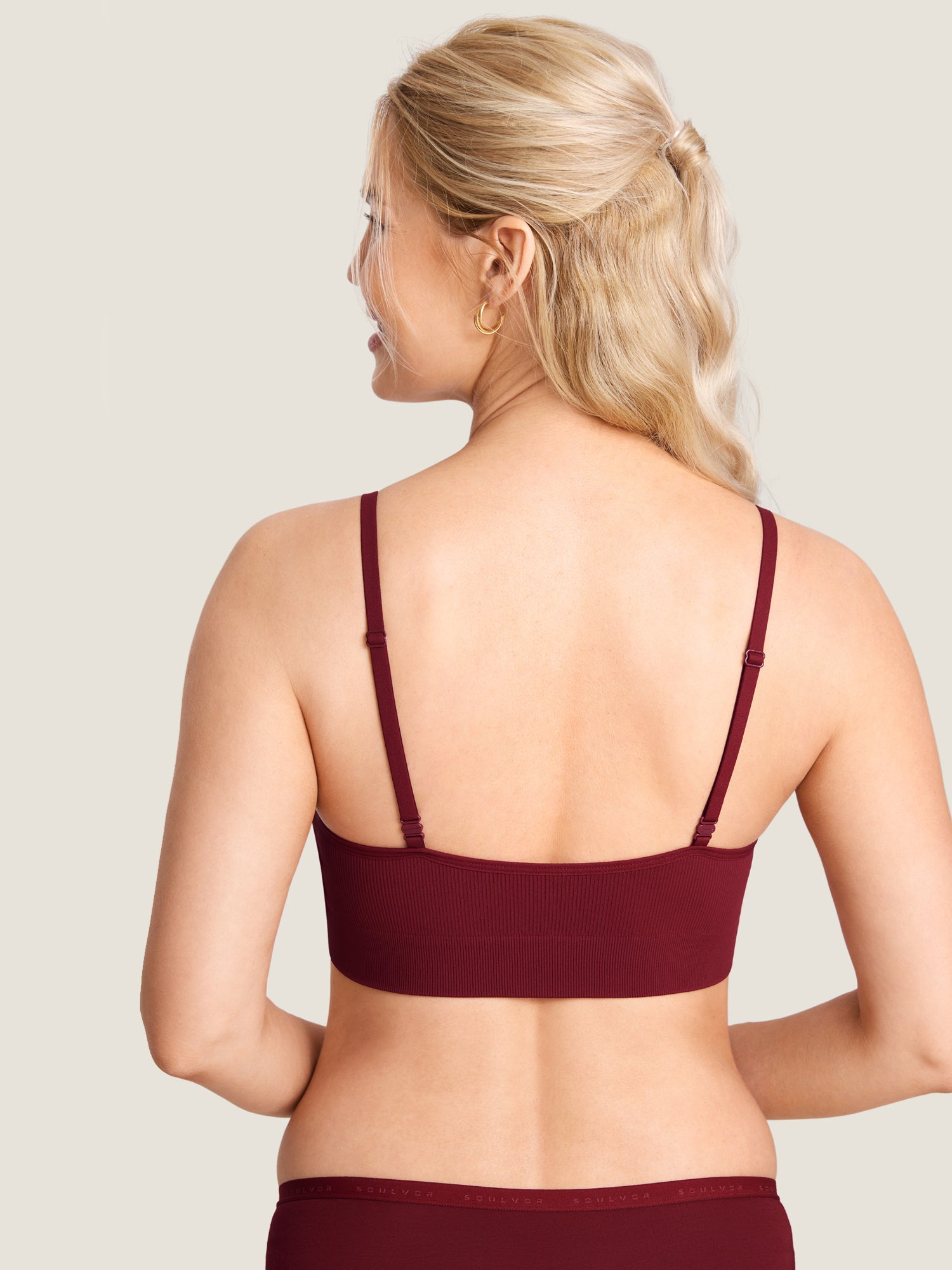 Ribbed Scoop Nursing Bralette Andorra
