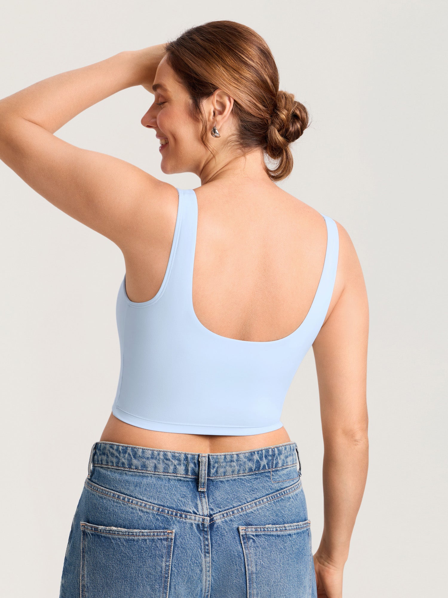 Natrelax® Nursing Crop Tank Top ICE