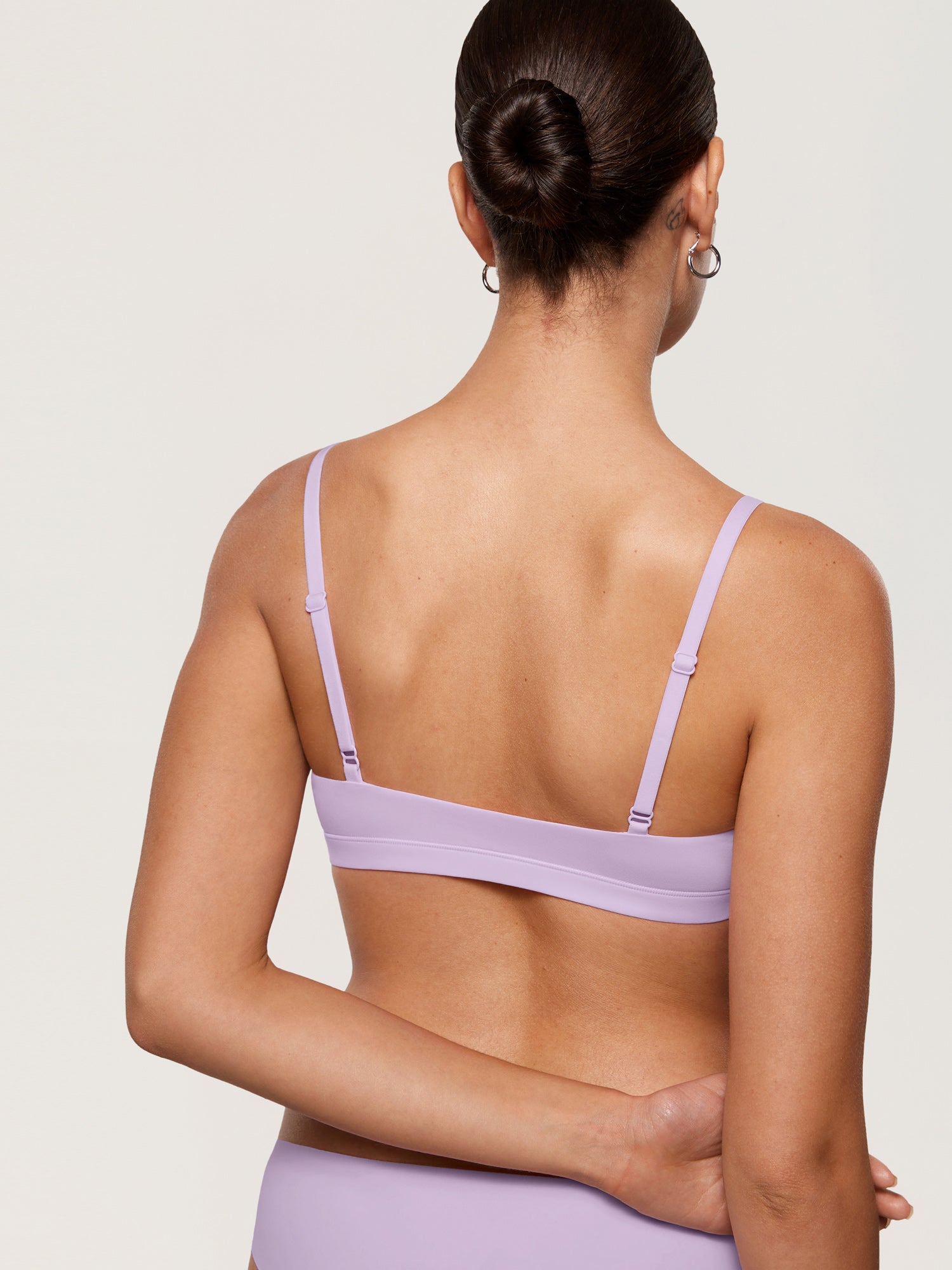 Inbarely® Soft Triangle Bralette Orchid Hush