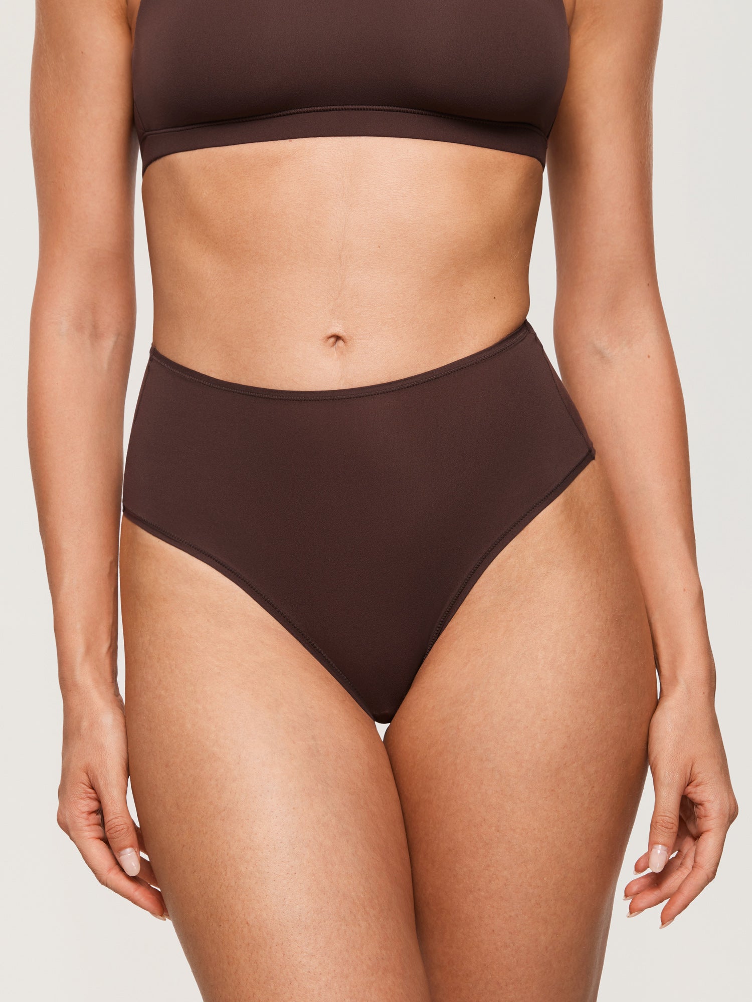 Inbarely® Soft Mid Waist Full Briefs 3 Pack Basic 05 (3pack)