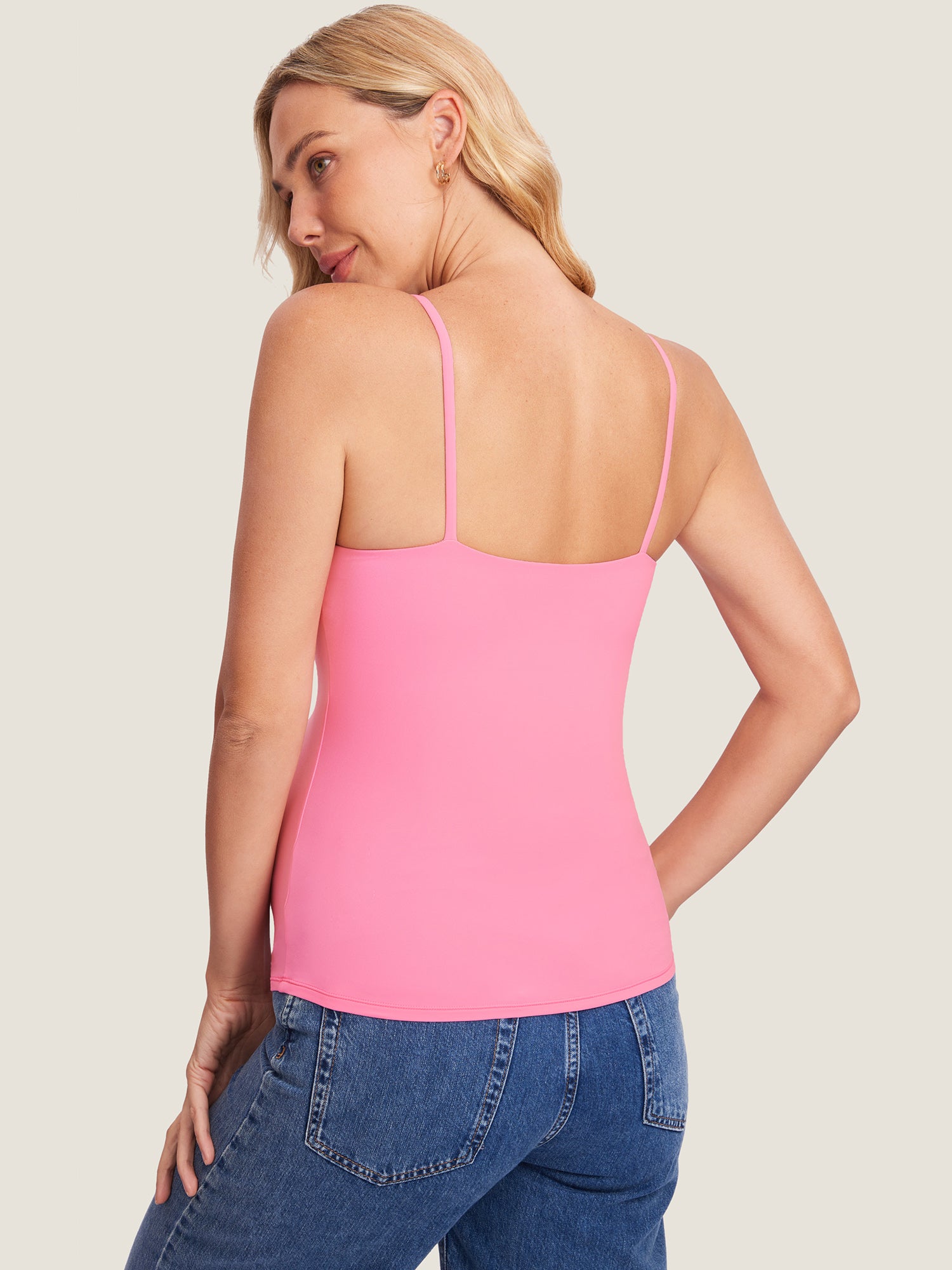 Inbarely® Maternity Camisole Tank Top Crabapple Pink