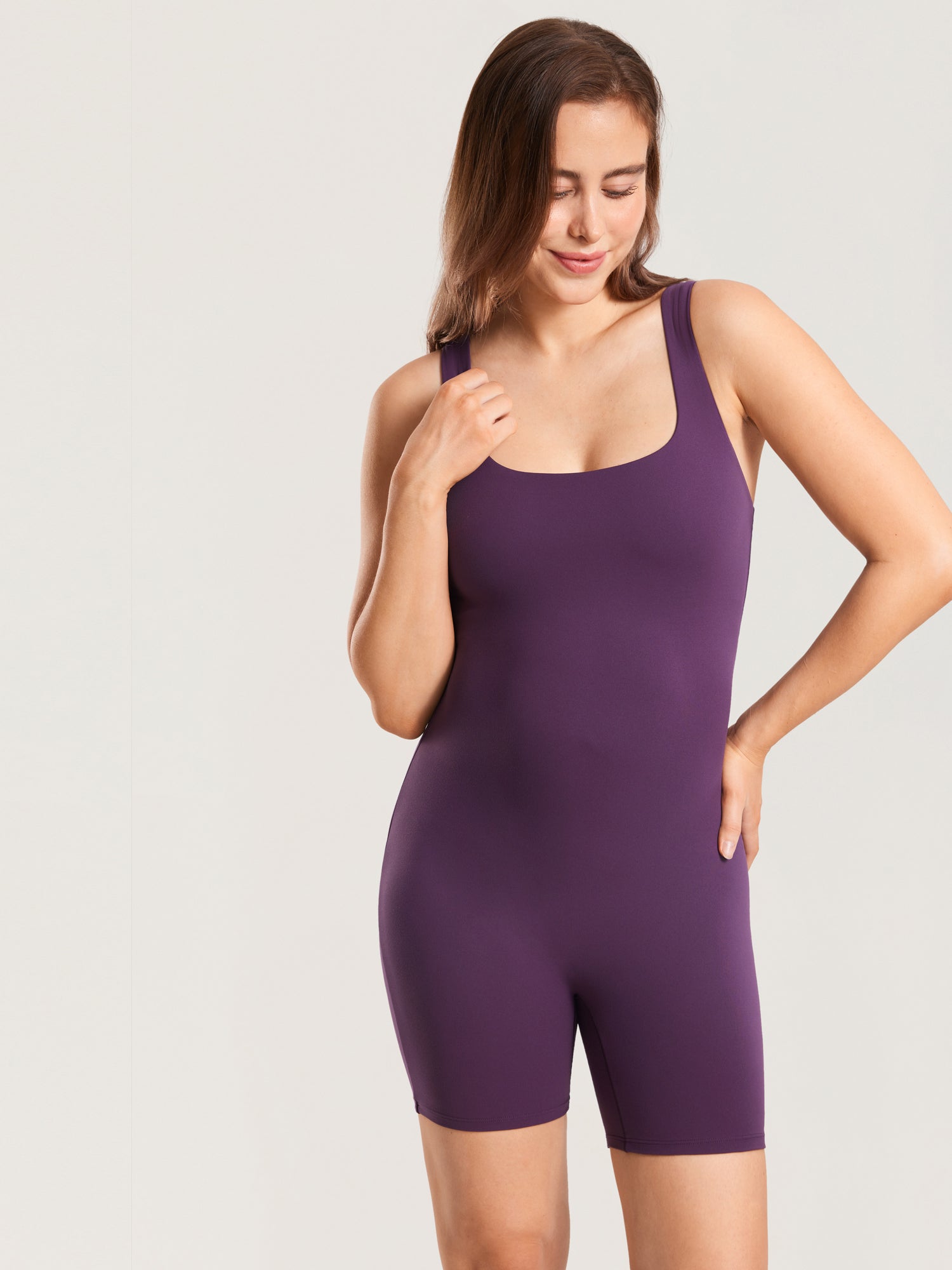 Natrelax® Maternity Romper Deep Purple