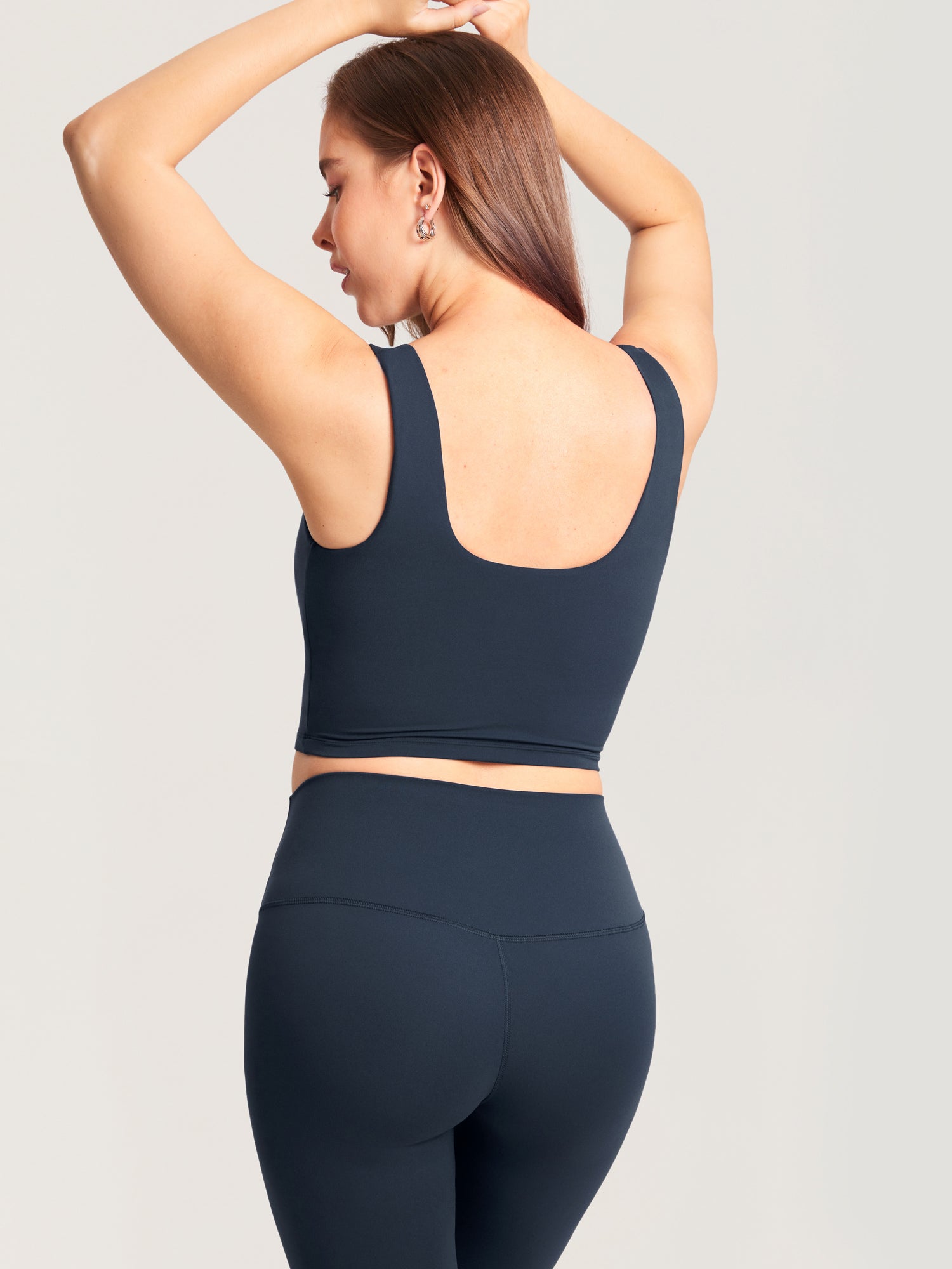 Natrelax® Pumping Crop Tank Top Twilight Blue