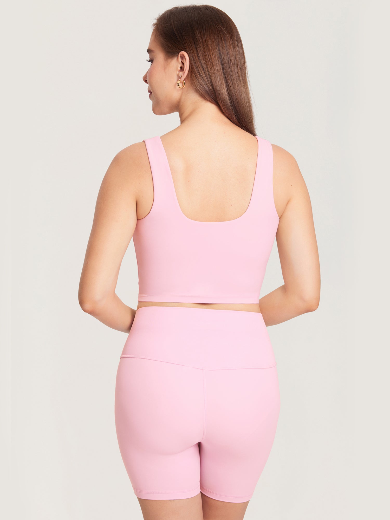 Natrelax® Pumping Crop Tank Top Sweet Pink