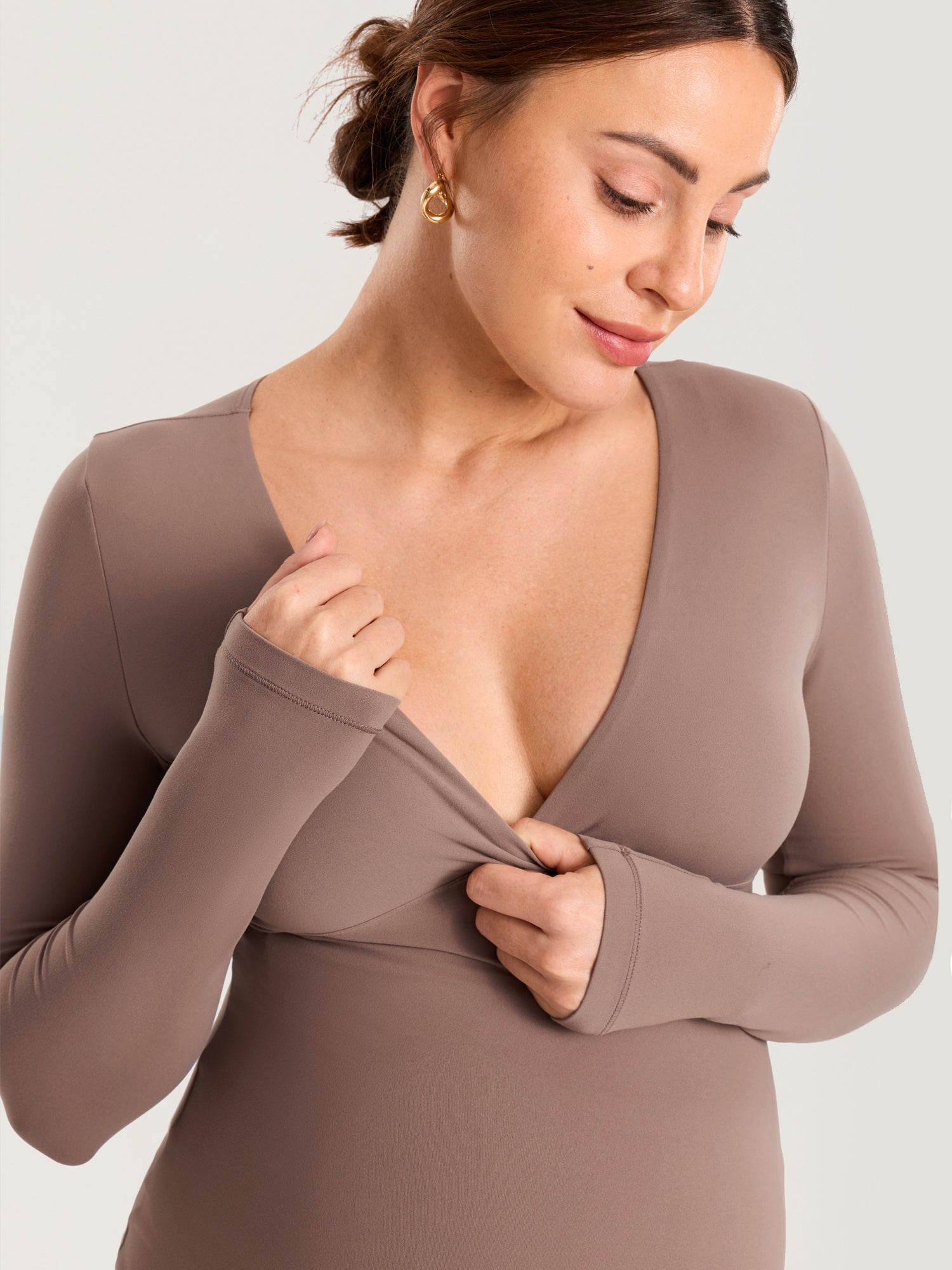 2 Pack AirSoft Maternity Long Sleeves Tops
