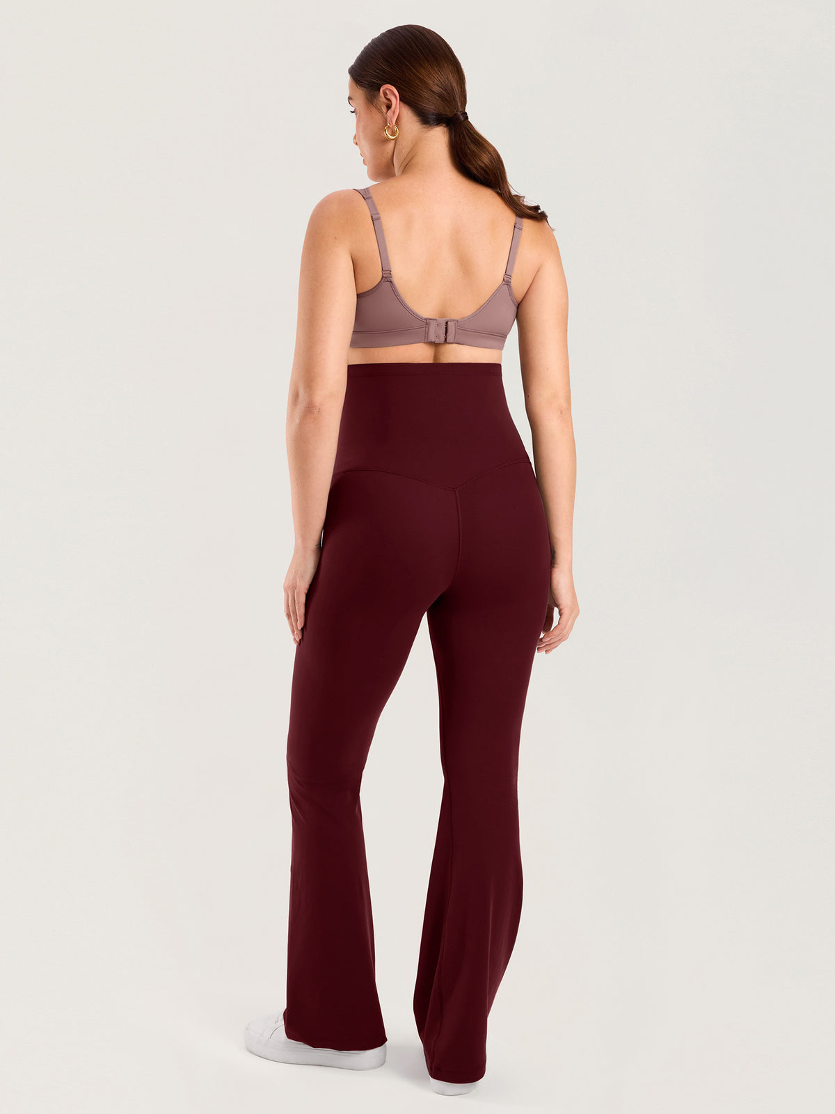 Natrelax® No Front Seam Maternity Flare Leggings 31.5"