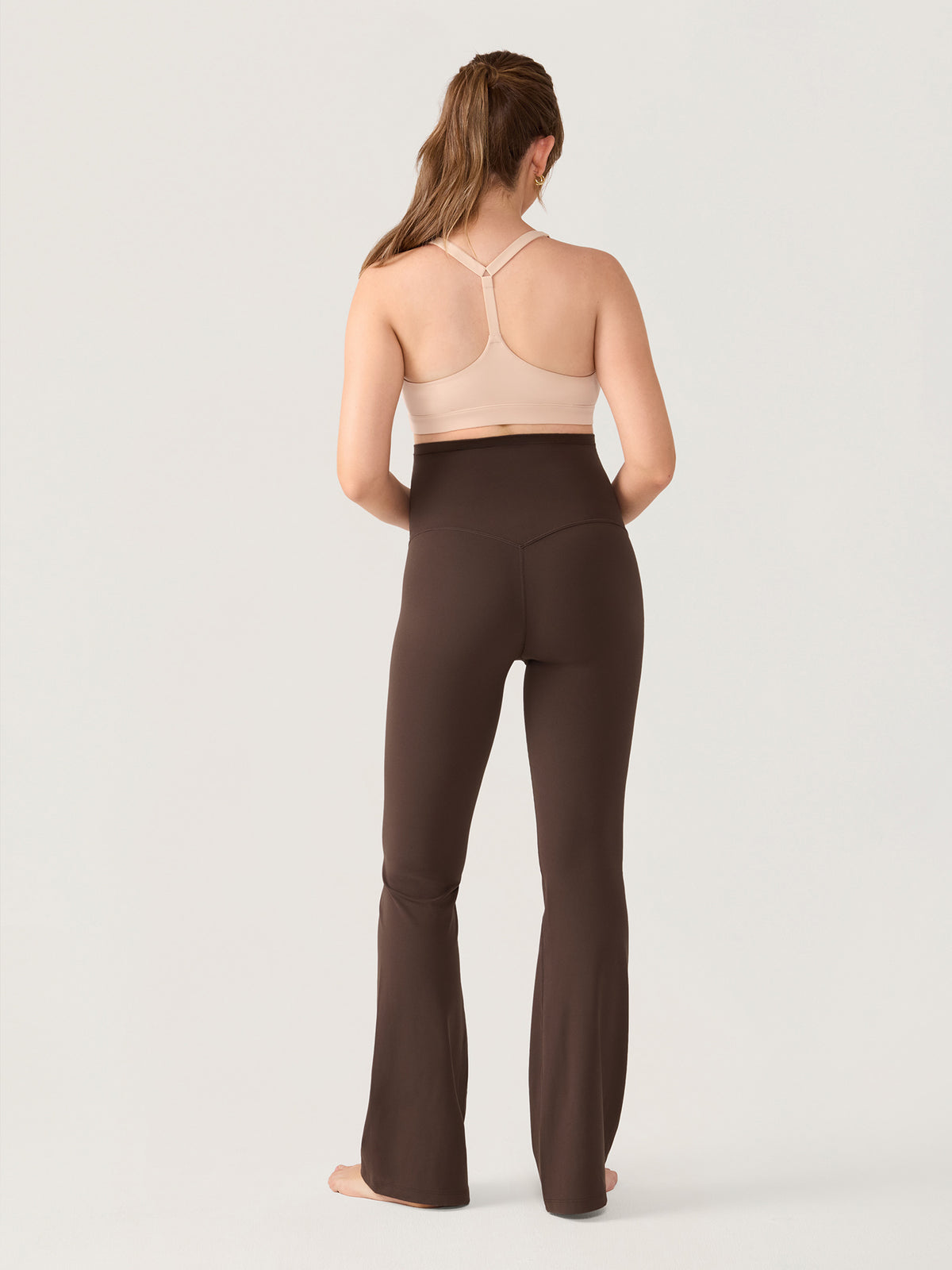 Natrelax® No Front Seam Maternity Flare Leggings 33.5"