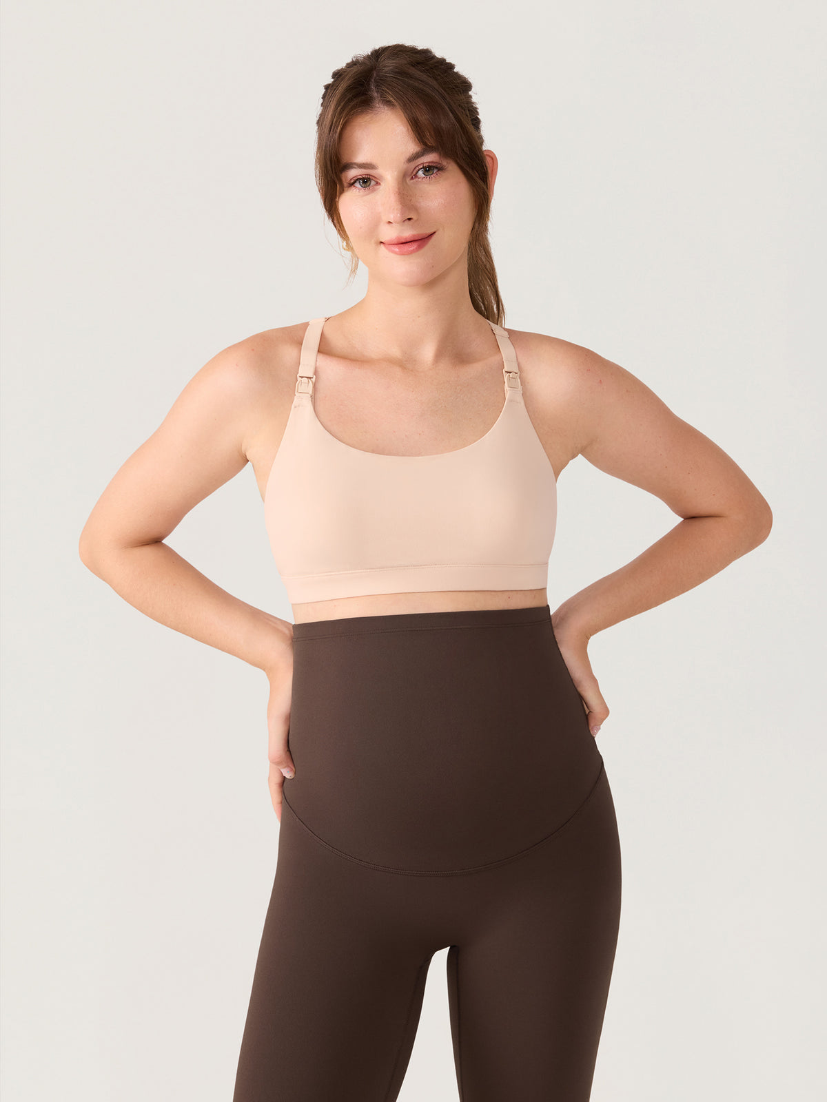 Natrelax® No Front Seam Maternity Flare Leggings 33.5"