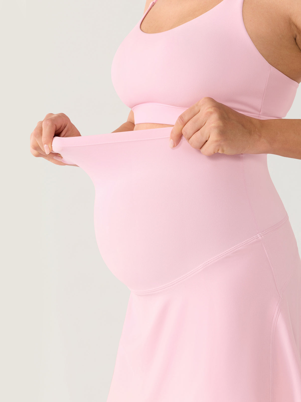 Bloomove™ A Line Maternity Tennis Skirts Sweet Pink