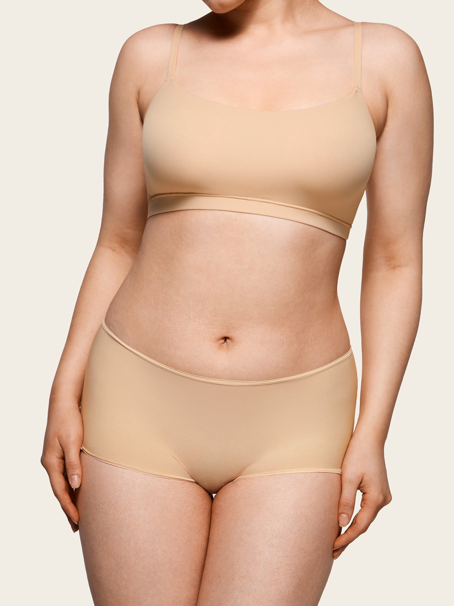 MagneticFit Stretchy Boy Short 3 Pack Beige (3pack)