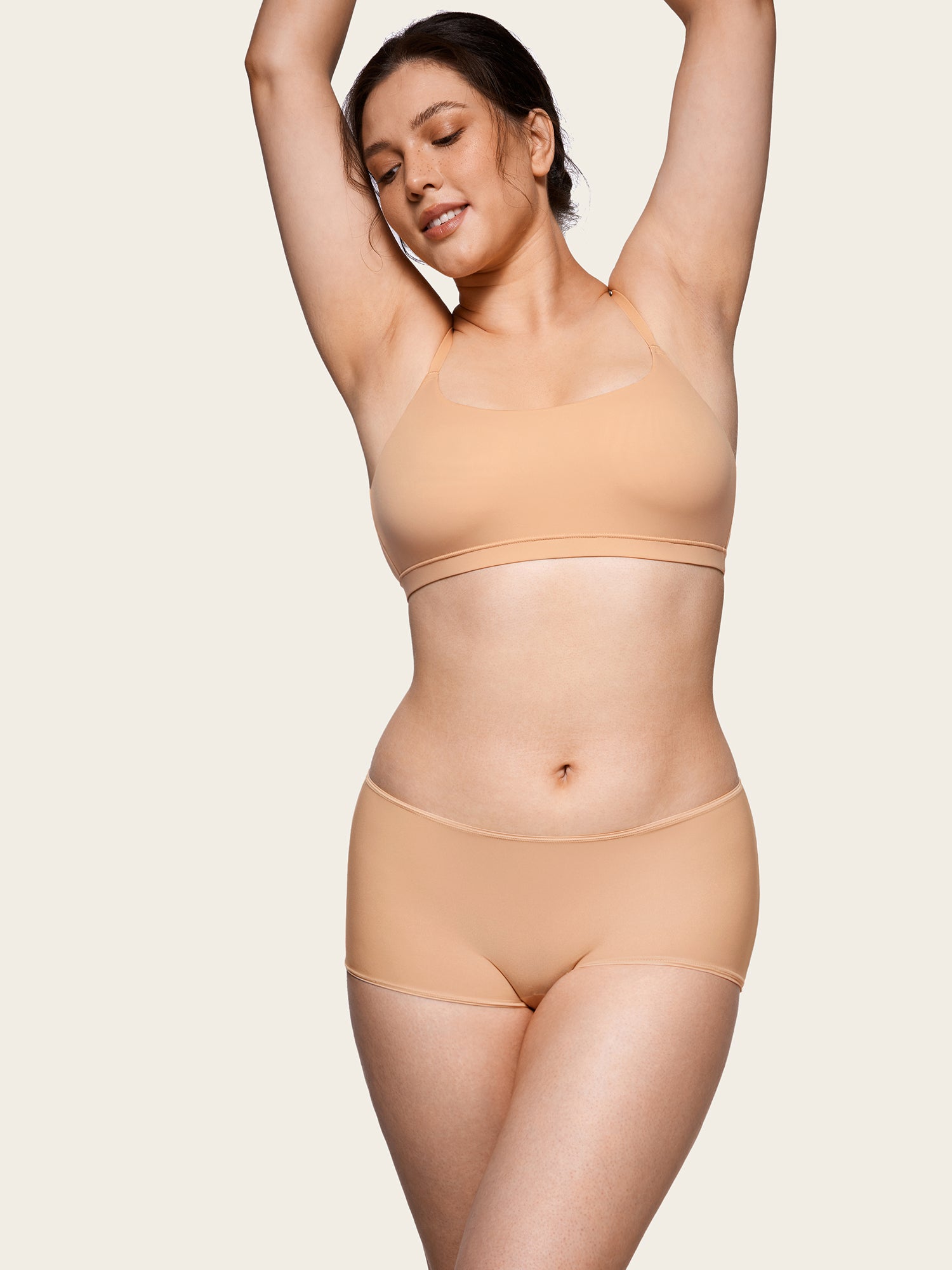 MagneticFit Stretchy Boy Short 3 Pack Warm Beige (3pack)