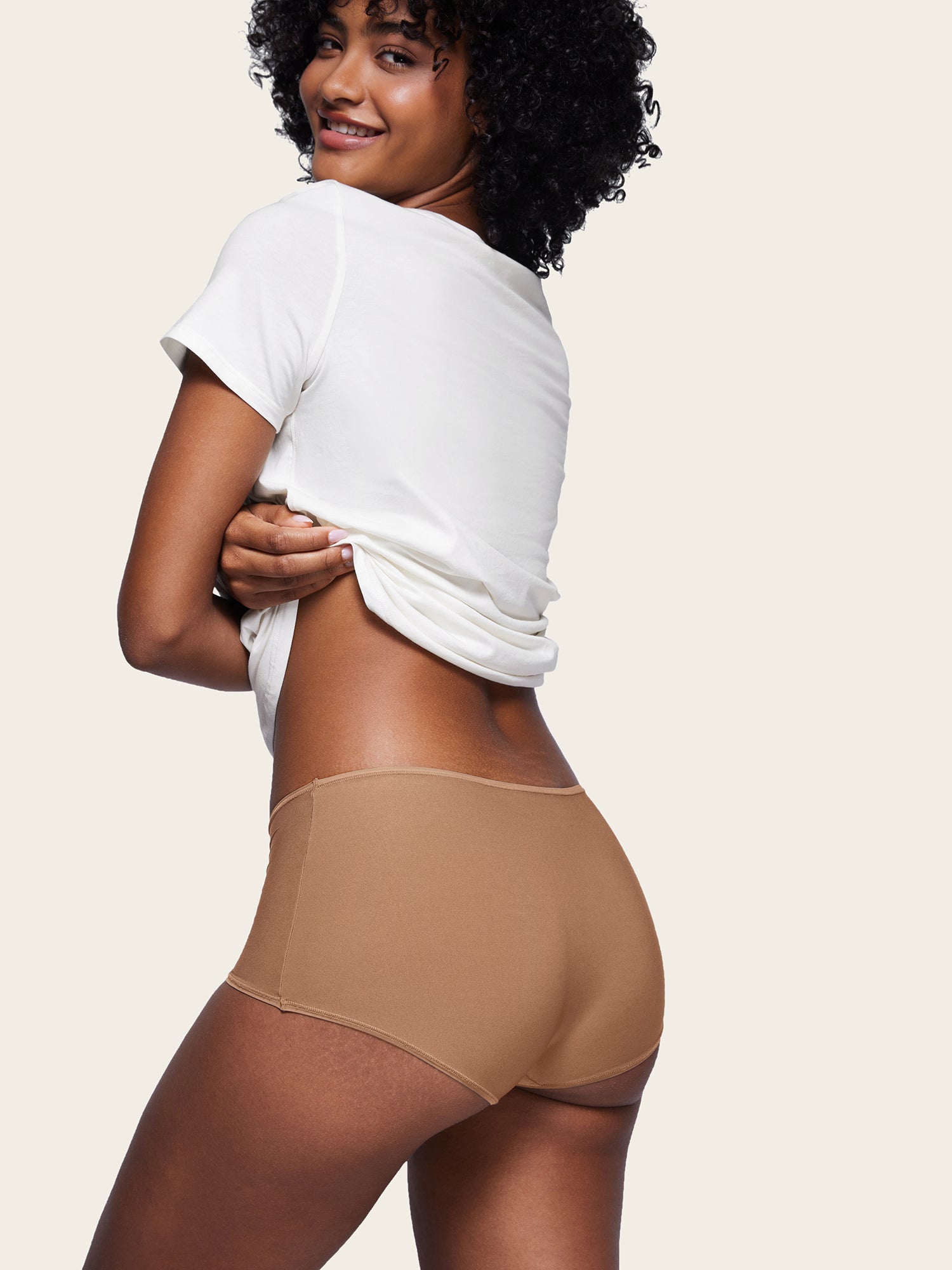 MagneticFit Stretchy Boy Short 3 Pack Natural (3pack)