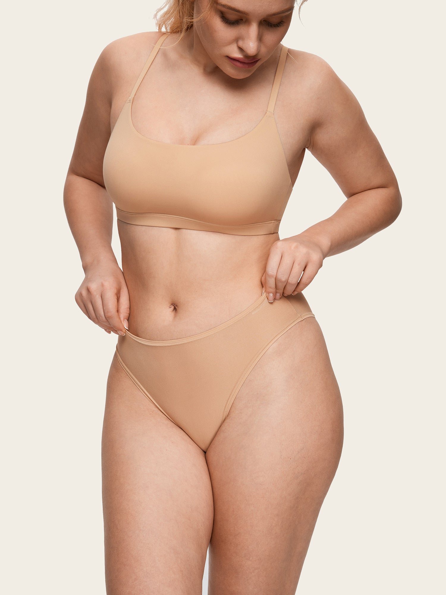 MagneticFit High Cut Briefs 3 Pack Warm Beige (3pack)