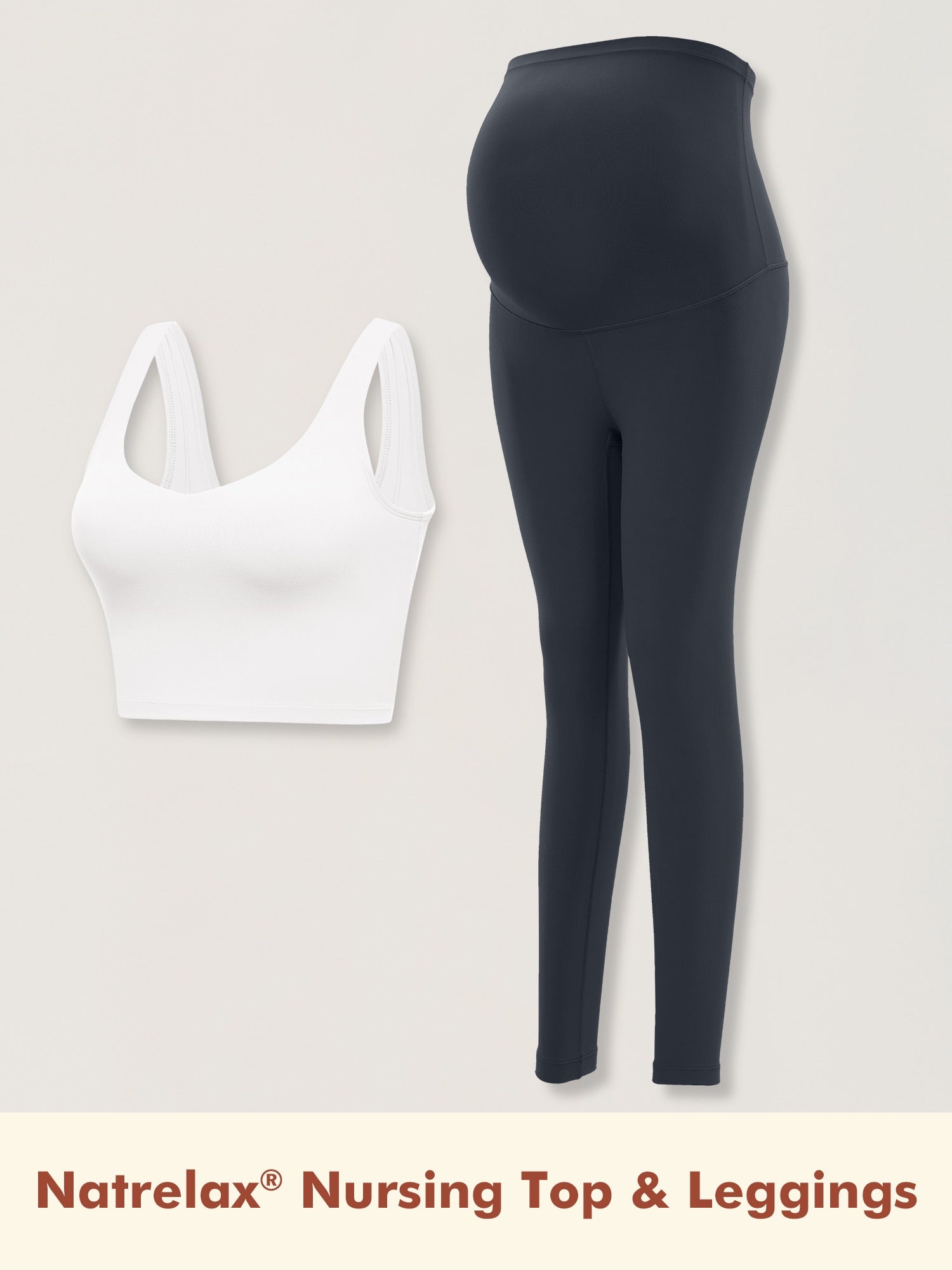 Natrelax® Nursing Crop Top & Leggings