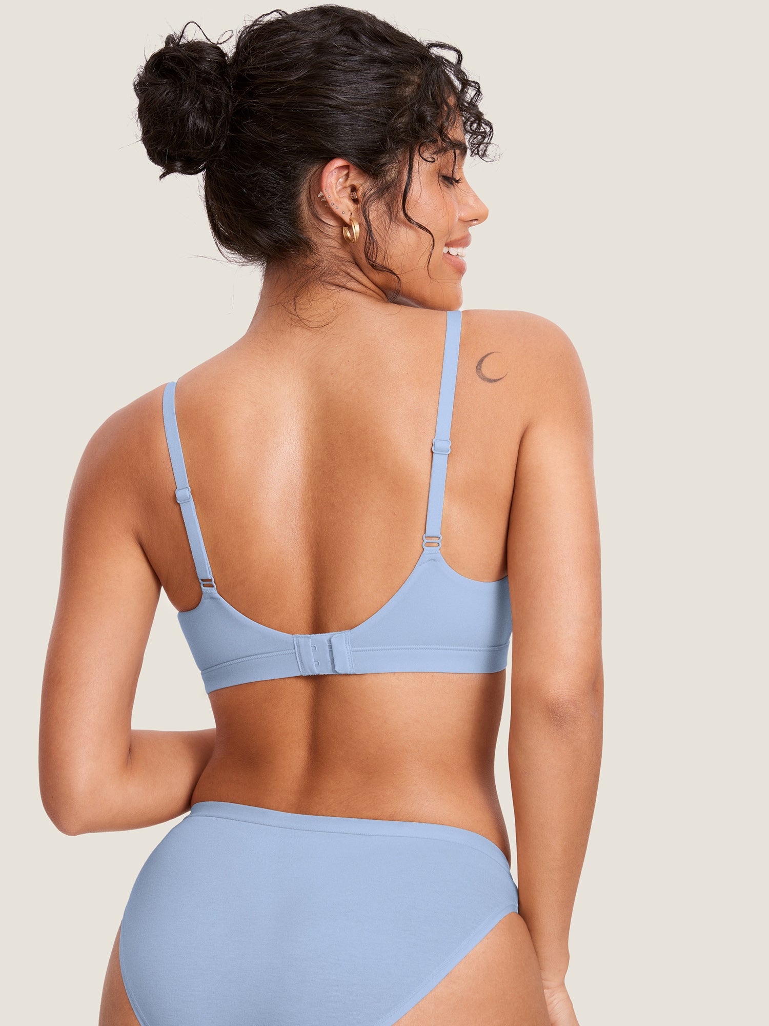 Inbarely® Scoop Nursing Bra Moonlight Blue