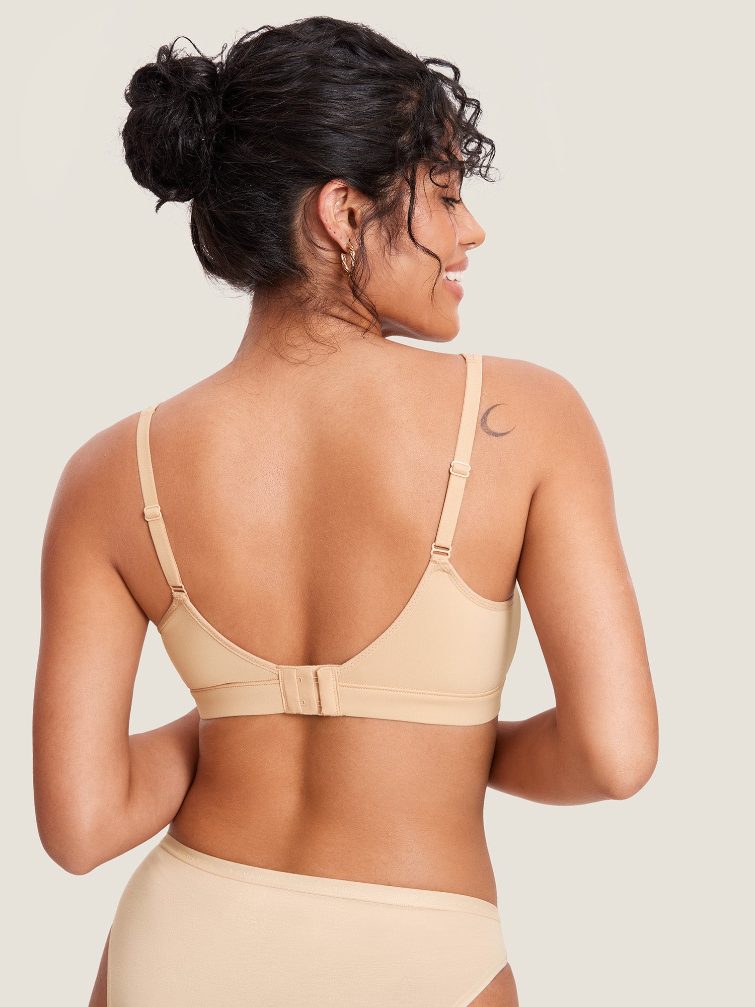 Natrelax® Velcro All-in-One Nursing & Pumping Bra Light Oatmeal