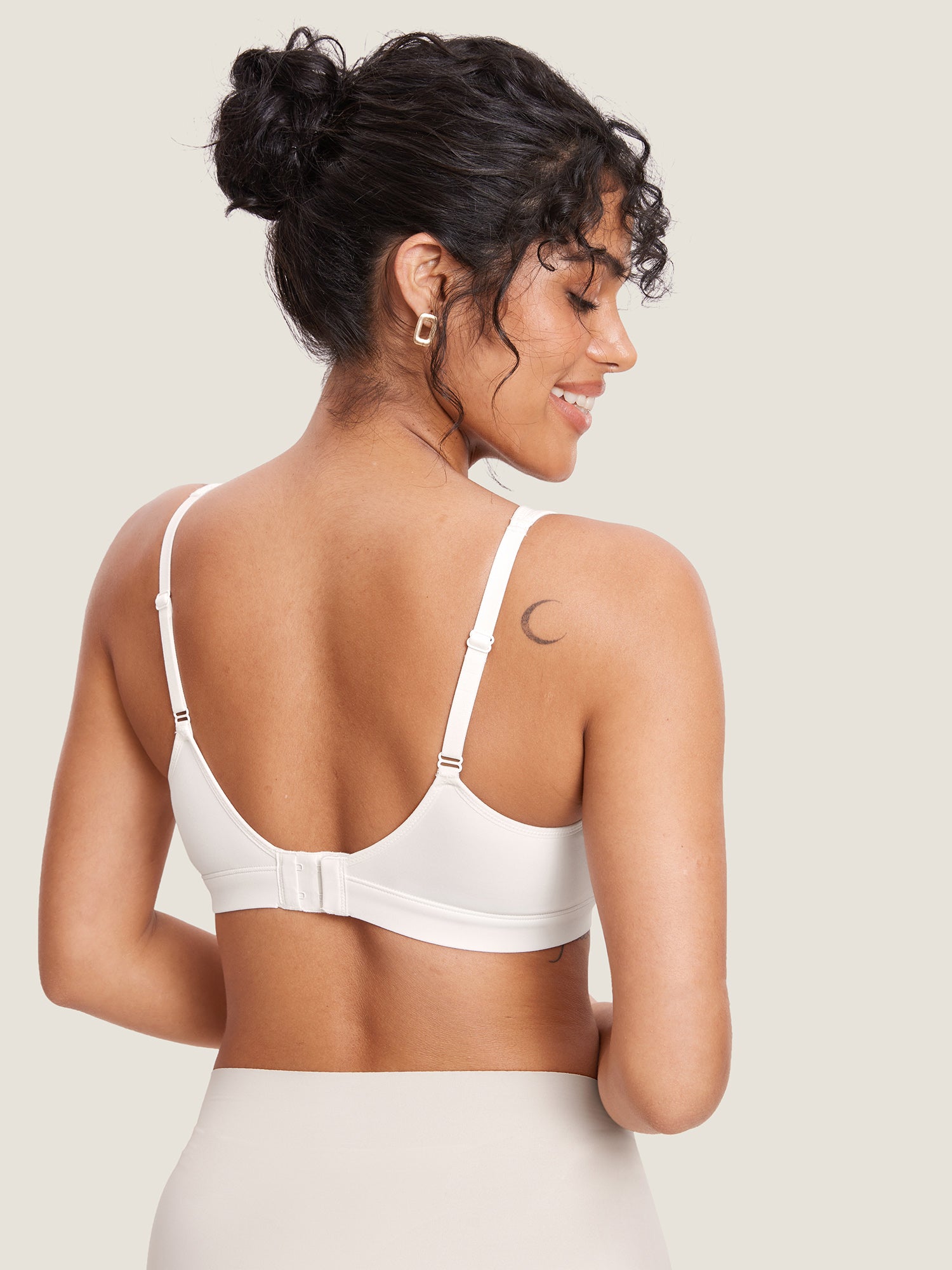 Natrelax™ Velcro All-in-One Nursing & Pumping Bra Iceland White