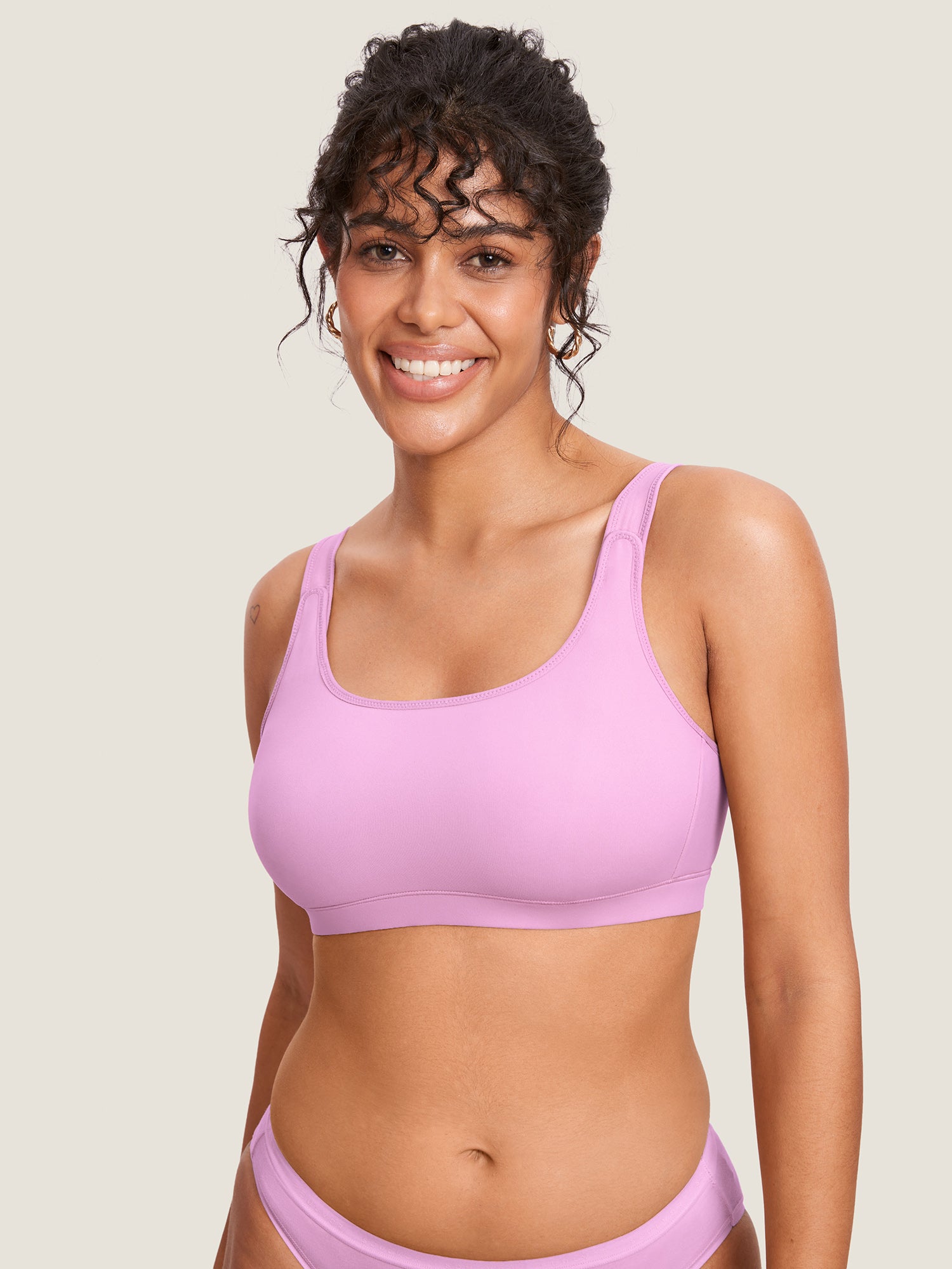 Natrelax® Velcro All-in-One Nursing & Pumping Bra Light Lilac