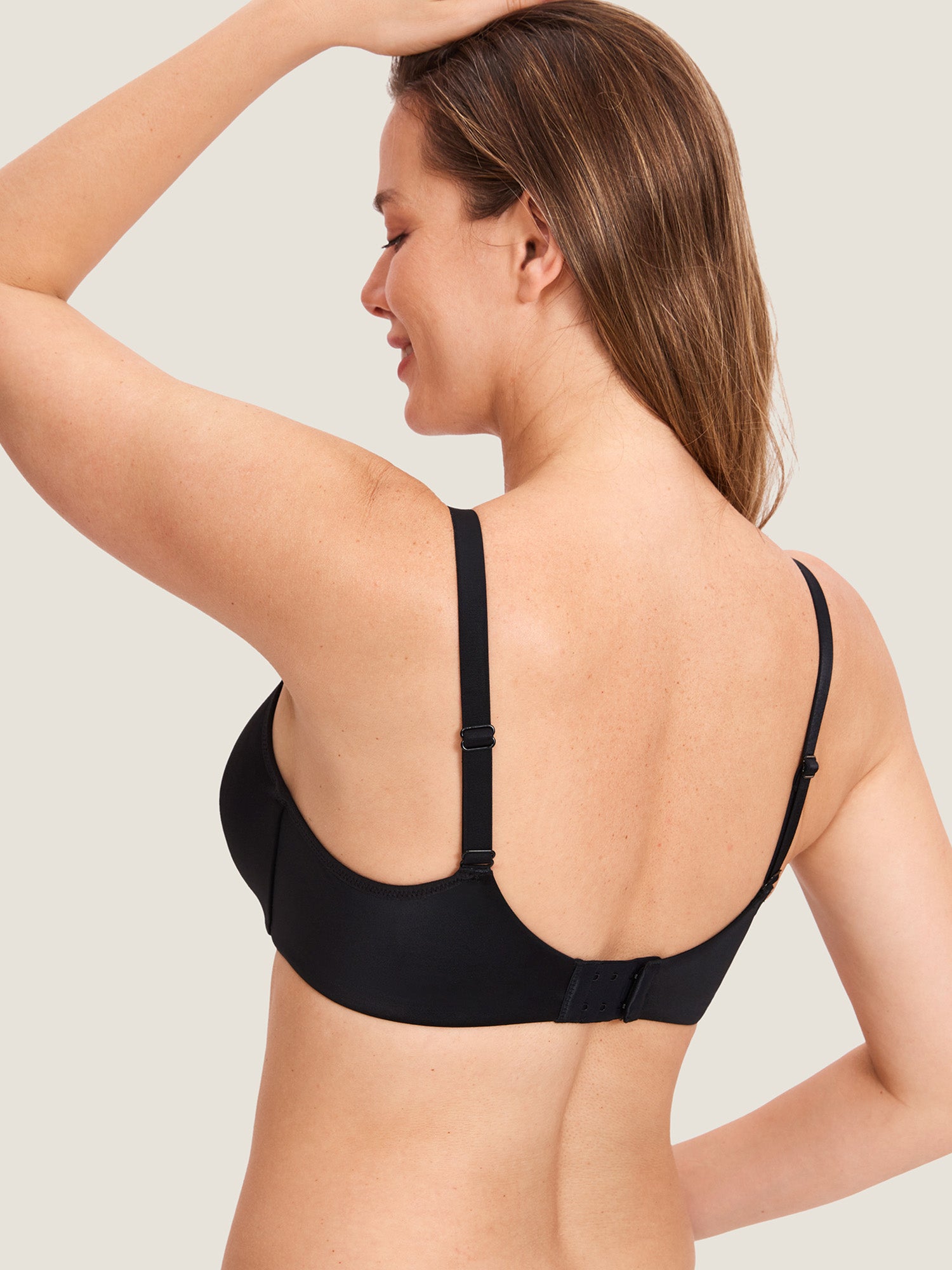 Underwire Minimizer Nursing Bra Black