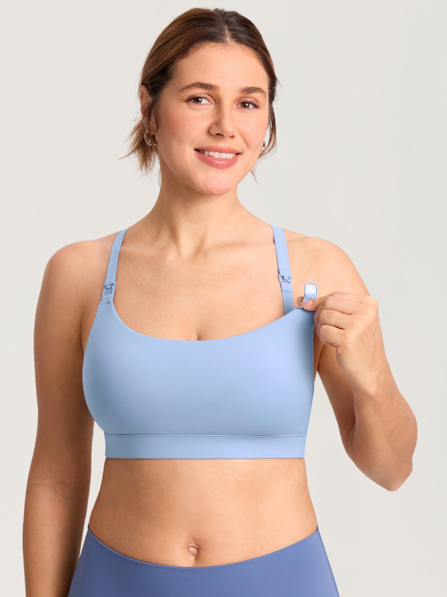 Natrelax® Adjustable Y-back Nursing Bra Moonlight Blue