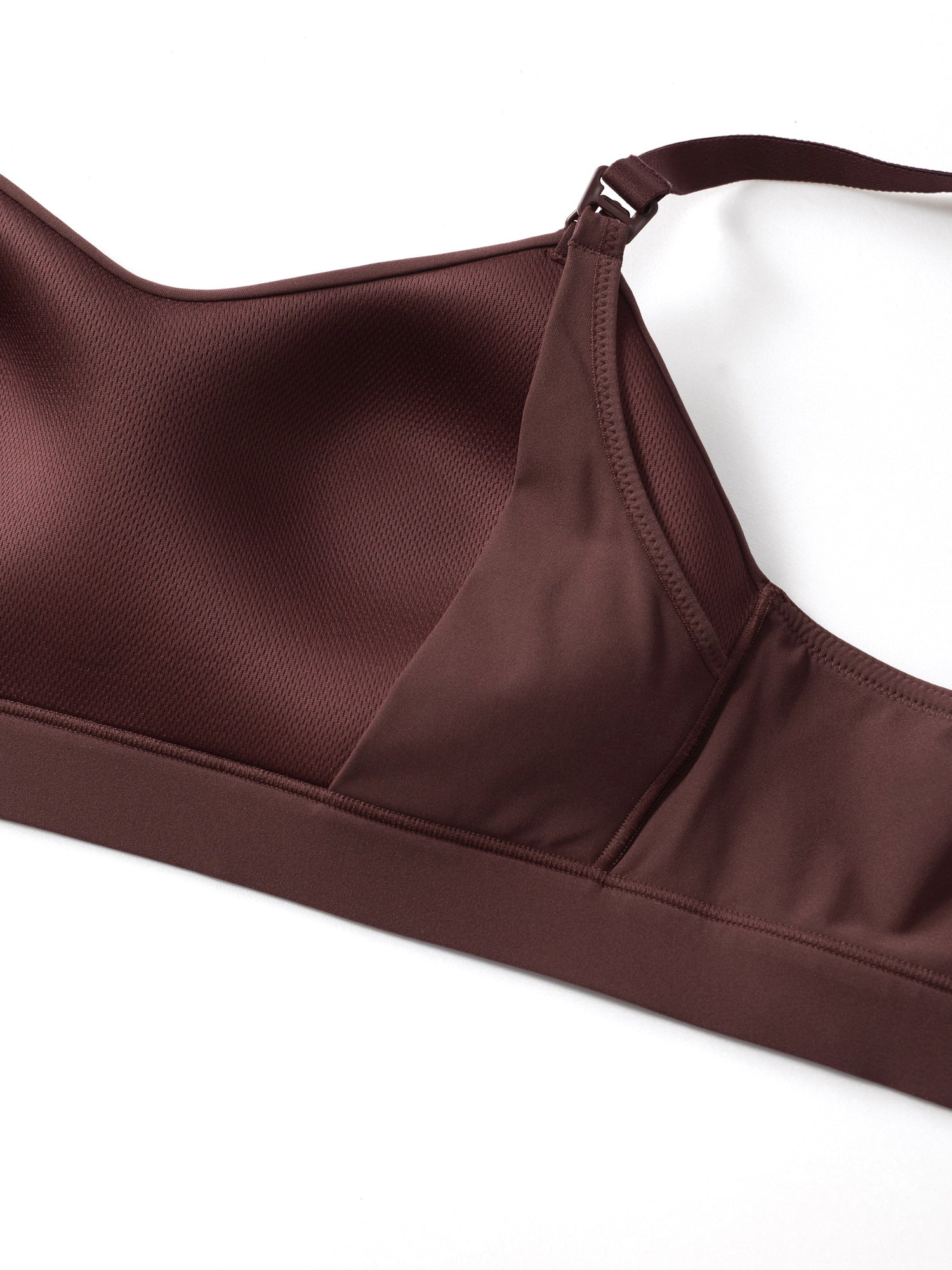 Inbarely® Plus Seamless Molded Nursing Bra Hazelnut