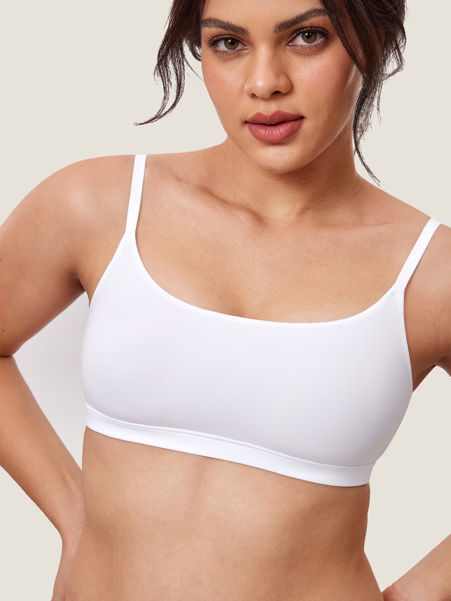 Inbarely® Scoop Everyday Bralette White