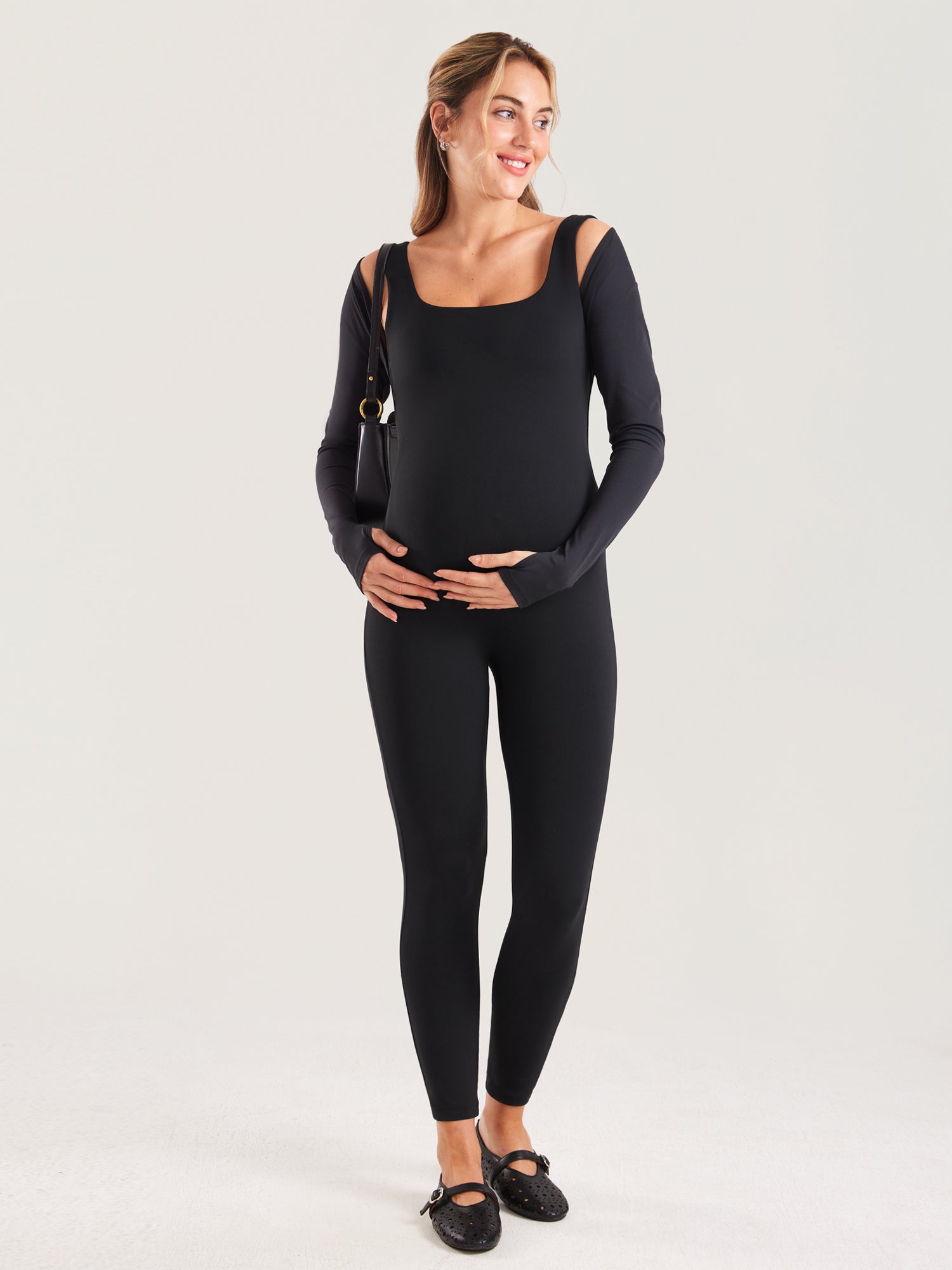 Natrelax® Maternity Jumpsuit Black
