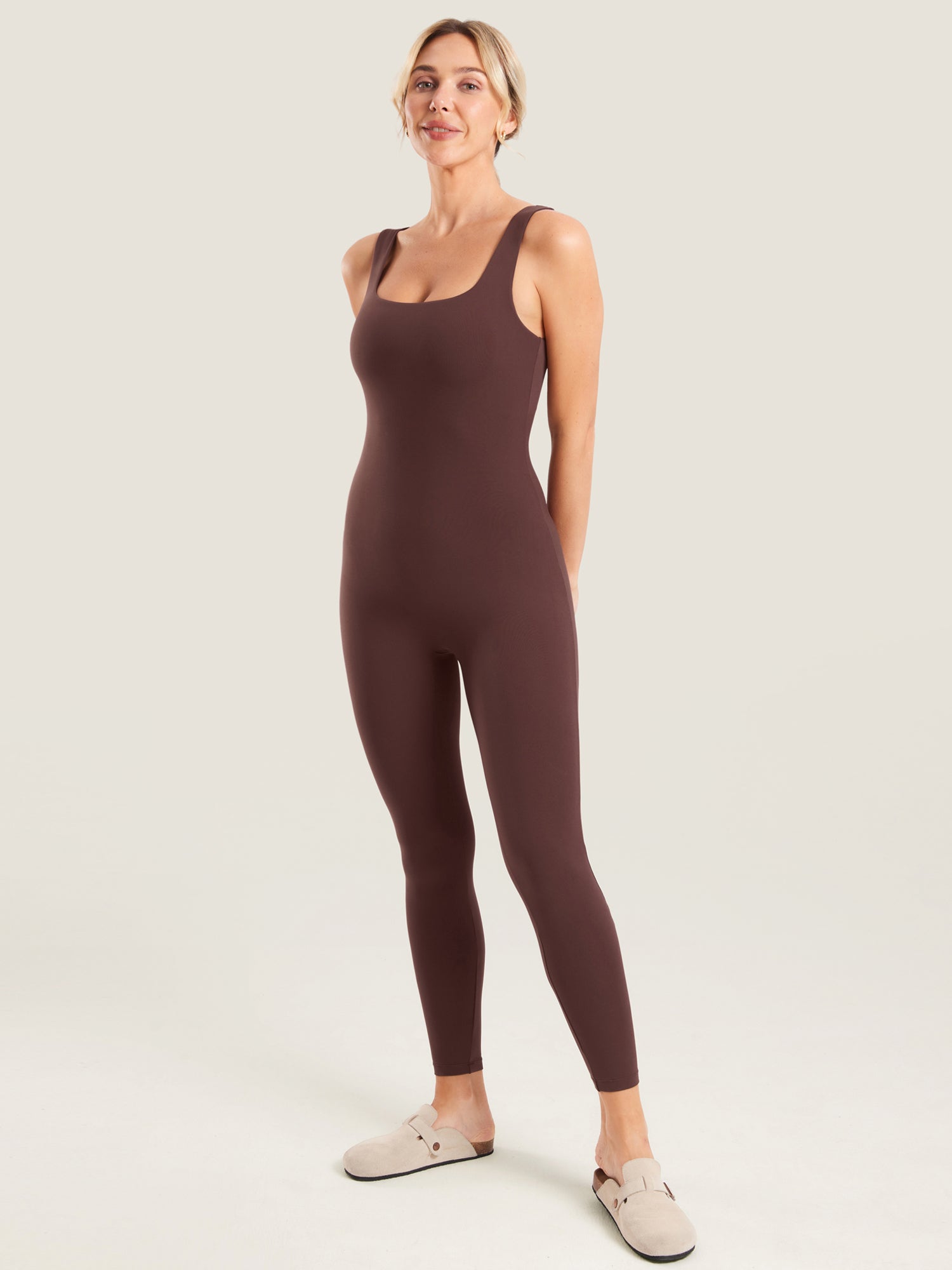 Natrelax® Maternity Jumpsuit Taupe