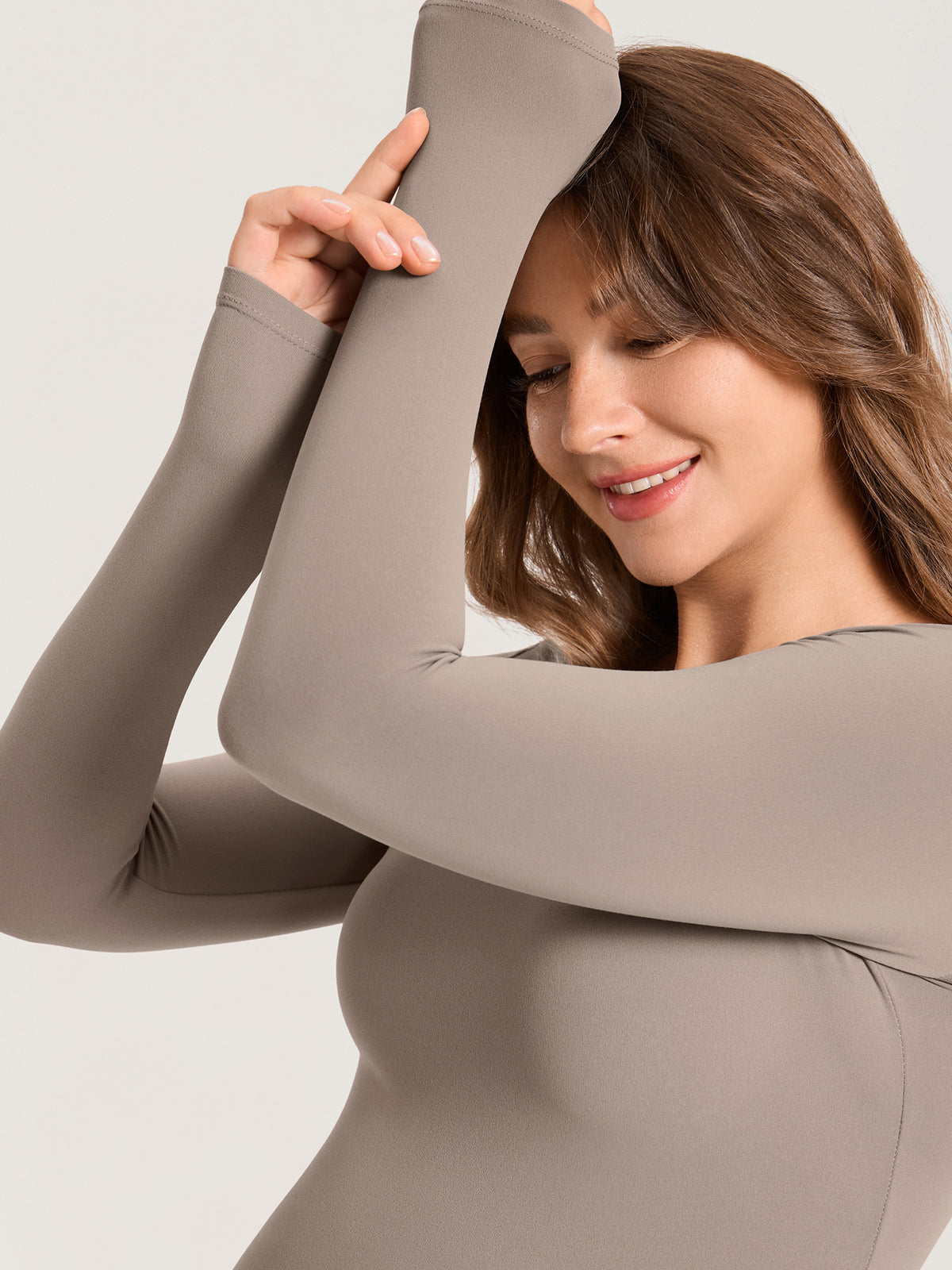 AirSofta Boatneck Maternity Top - Long Sleeves