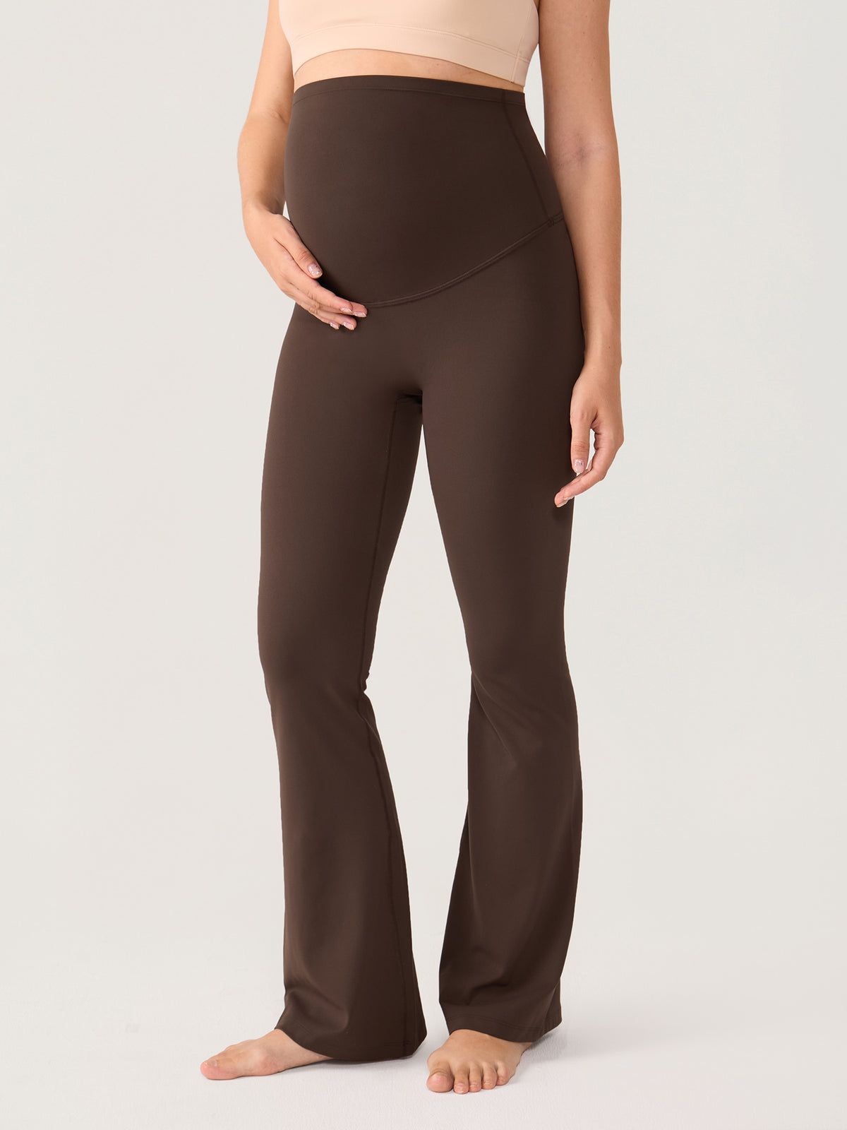 Natrelax® No Front Seam Maternity Flare Leggings 29.5"