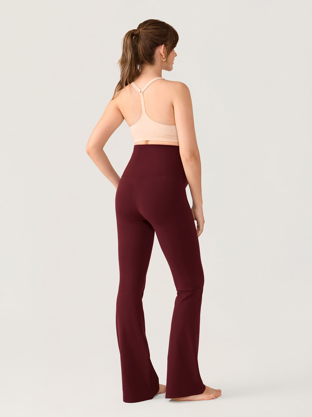 Natrelax® No Front Seam Maternity Flare Leggings 33.5"