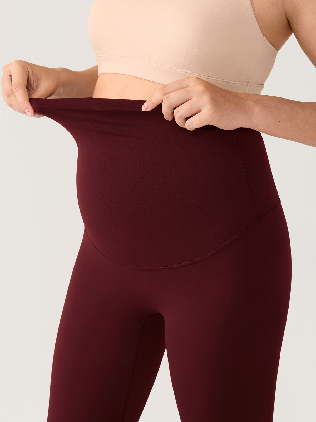 Natrelax® No Front Seam Maternity Flare Leggings 33.5"