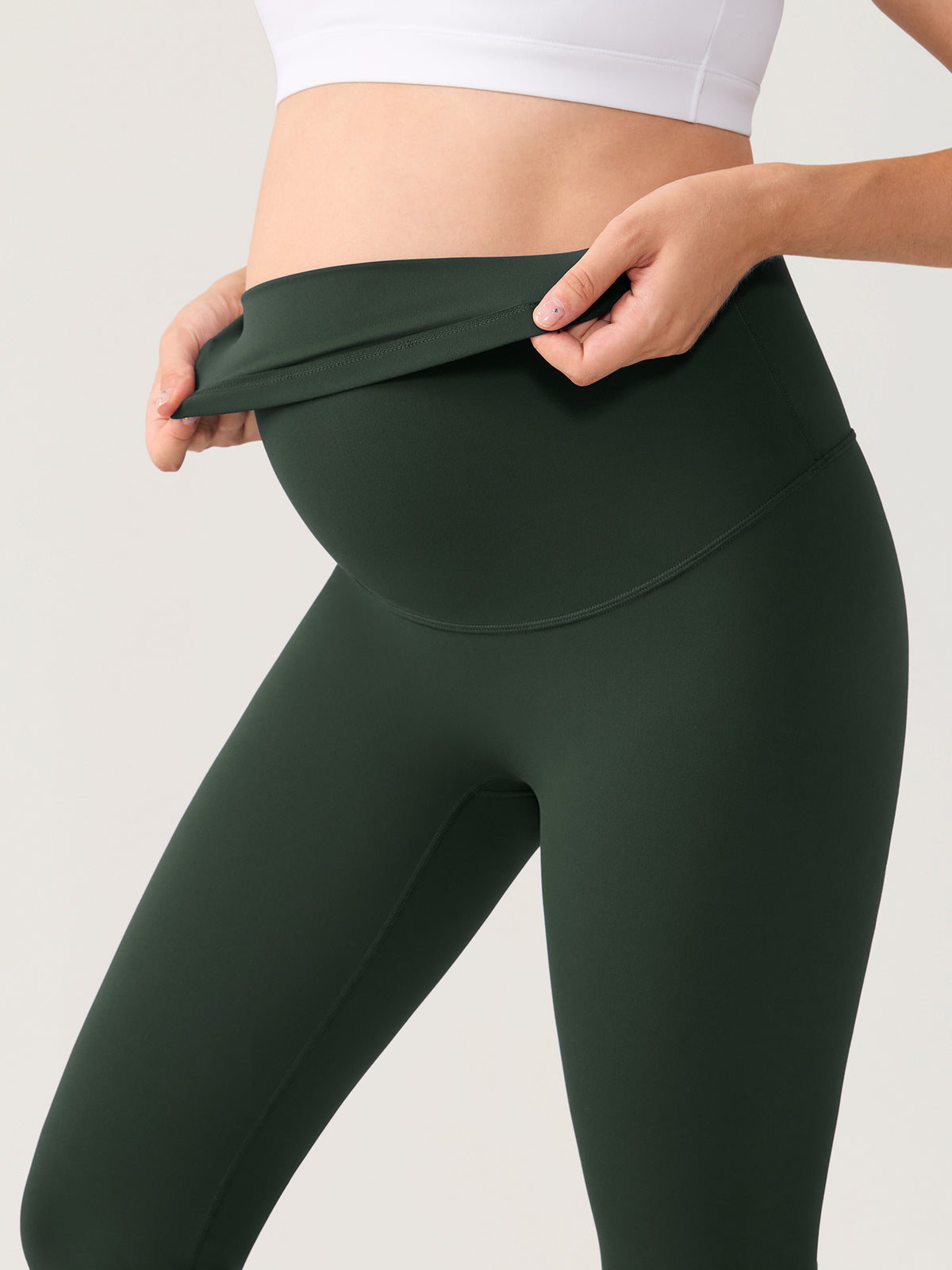 Natrelax® No Front Seam Maternity Flare Leggings 33.5"