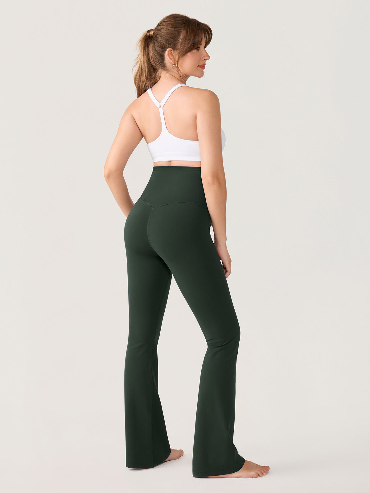 Natrelax® No Front Seam Maternity Flare Leggings 33.5"