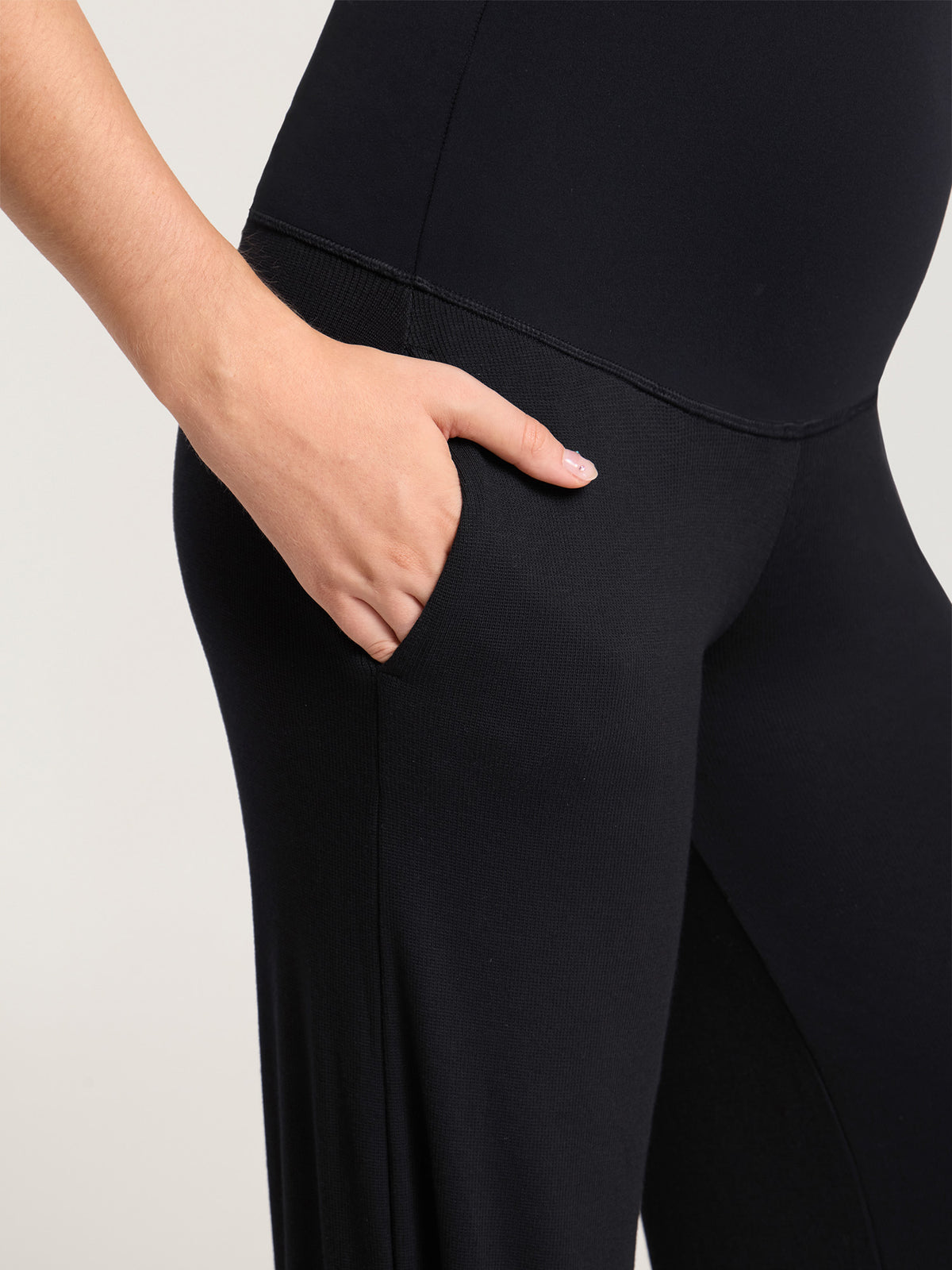 Ribbed Modal Maternity Lounge Pants 30"