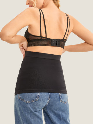 Pregnancy Belly Band|Seamless Black