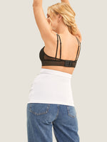 Pregnancy Belly Band|Seamless White