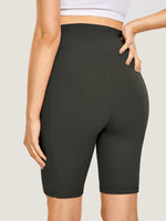 Stretch With You Maternity Bike Short Olive Grey