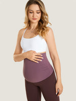 Ultra Soft Workout Maternity Leggings Taupe