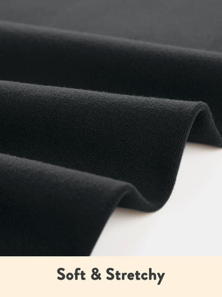 Ultra Soft Workout Maternity Leggings Black